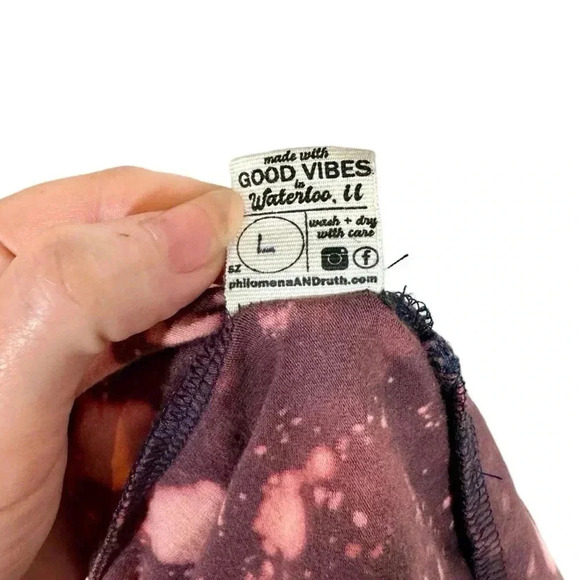 Philomena + Ruth T-Shirt Dress in Navy Galaxy size Large/US14-16 - Picture 6 of 6